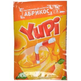 Растворимый напиток YUPI со вкусом абрикос картинка 375491 - МосИгра